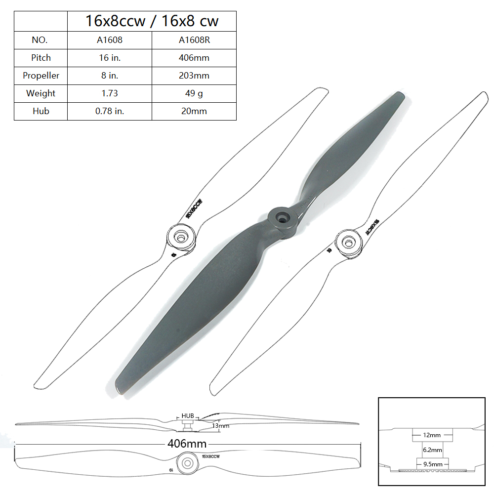 AEORC 5pcs Nylon Direct-Drive  - đánh giá và giá Rc Hobby Direct