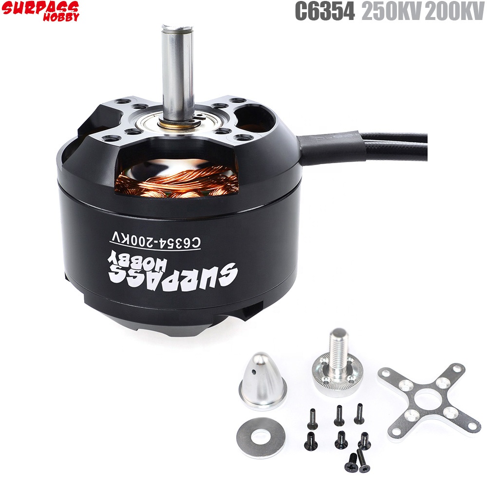 SURPASS HOBBY C6354 6354 250KV - đánh giá và giá Rc Hobby Wing