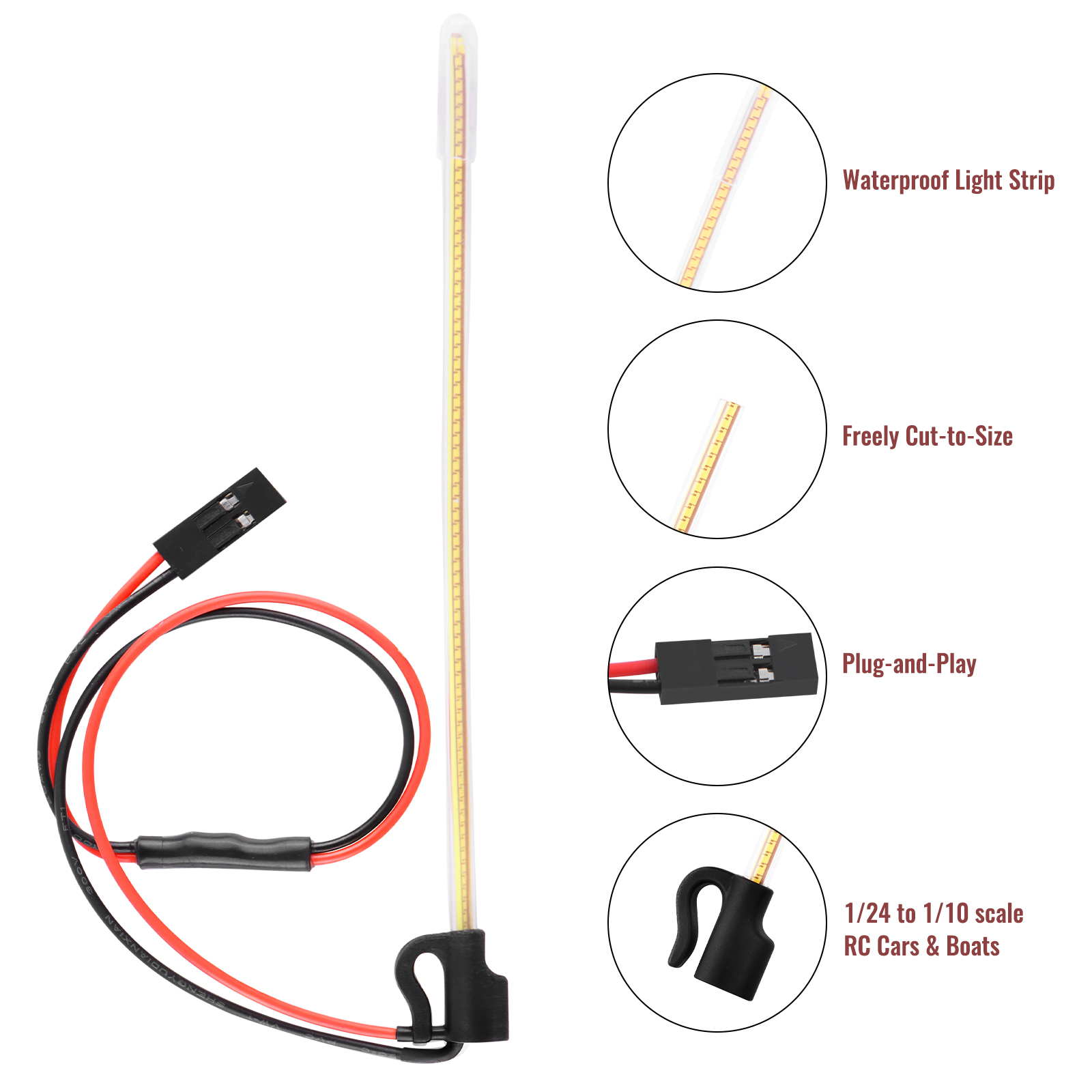 ModRax 2PCS LED RC Antenna Lig - đánh giá và giá Rc Hobby France