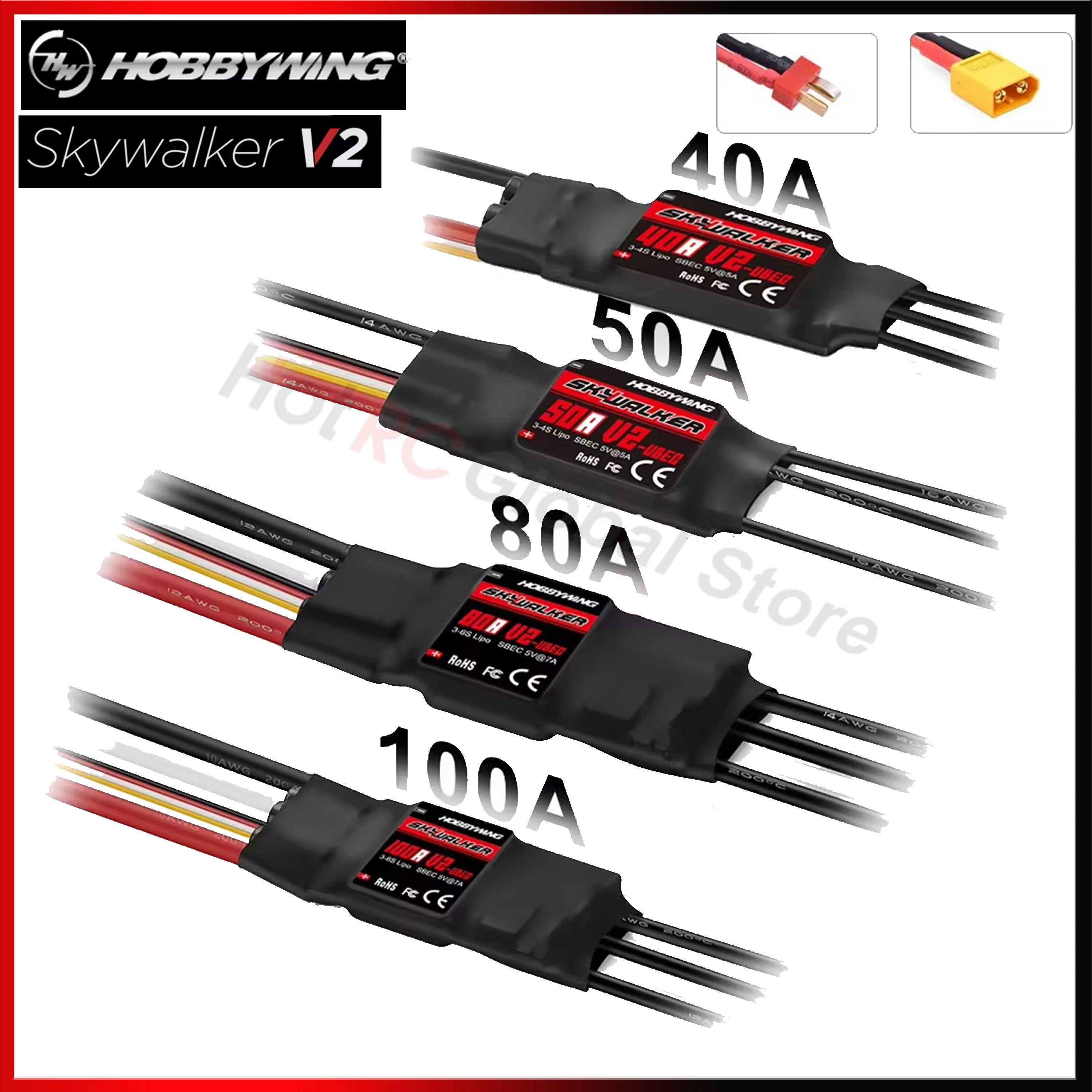 HOBBYWING Skywalker V2 Series  - đánh giá và giá Rc Hobby Wing