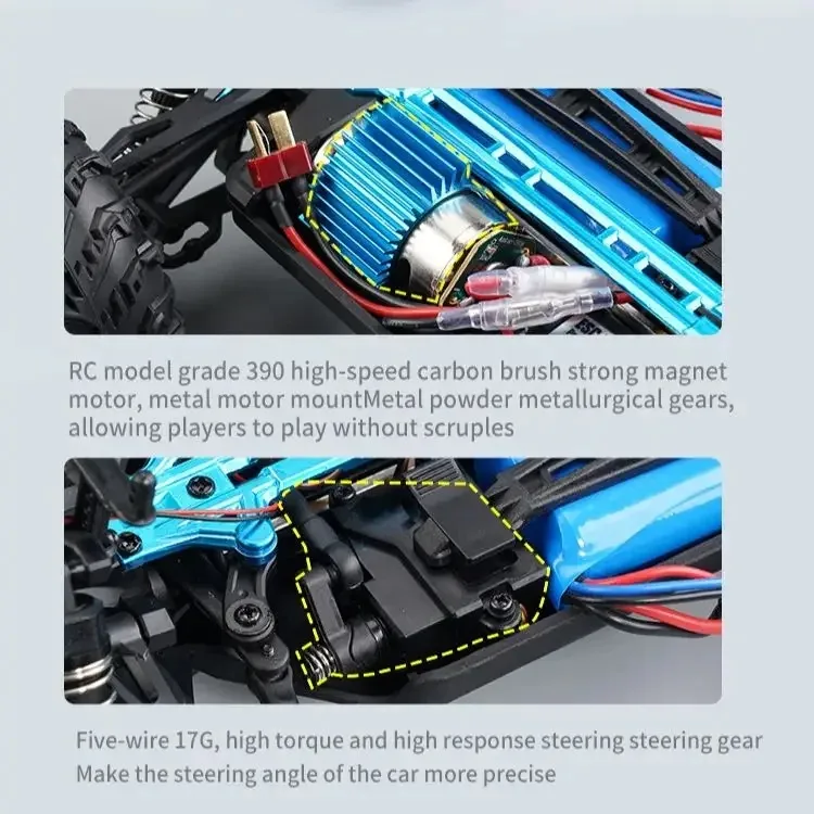 MJX 1/16 2.4G 4WD RC Monster T - đánh giá và giá Rc Hobby Line